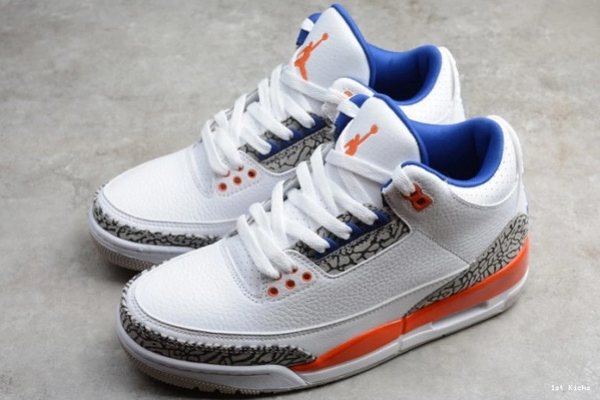 1st Kicks Shoes 3 Air 'Knicks 136064-148 Retro Rivals' Jordan 0803